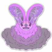 闇の中の優雅さ シール (正面)