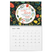 闇の中の光キリスト教の聖書第2022節 カレンダー (3月 2026)