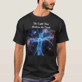 闇の中の光 - キリスト教Tシャツ Tシャツ