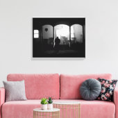 闇の中の光(ホーム来) キャンバスプリント (インサイチュ (リビング))