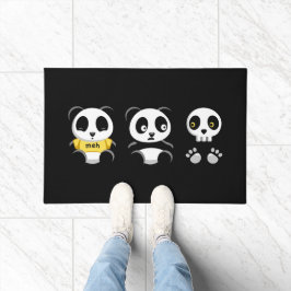 闇の中の小さなパンドラ ドアマット