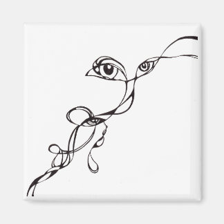 闇の中の目 マグネット