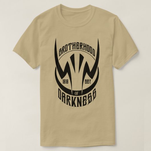 闇の兄弟愛 Tシャツ (デザイン正面)