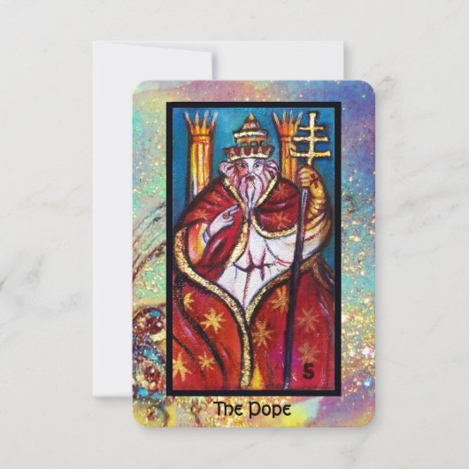 闇の失った塔 案内状 (正面)