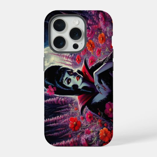 闇の女帝 iPhoneケース (裏面)