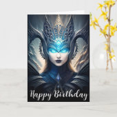 闇の女神トワイライト、英雄の守護神 カード (黄色い花)