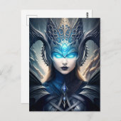 闇の女神トワイライト、英雄の守護神 ポストカード (正面/裏面)