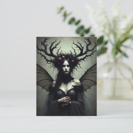 闇の妖精 ポストカード (スタンド正面)