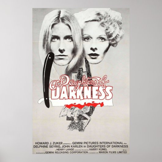 闇の娘 ポスター (正面)