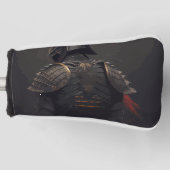 闇の孤軍侍デザイン ゴルフヘッドカバー (正面)