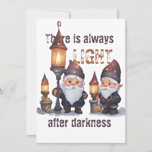 闇の後には必ず光がある シーズンカード (正面)