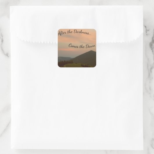 闇の後来に スクエアシール (バッグ)