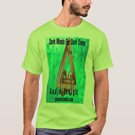 「闇の心は闇の時へ」カラーTシャツ メンズ Tシャツ (正面)
