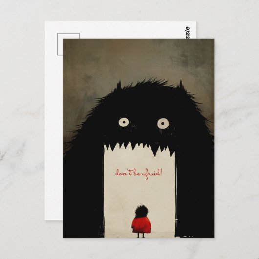 闇の怪物 ポストカード (正面/裏面)