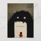 闇の怪物 ポストカード (正面)