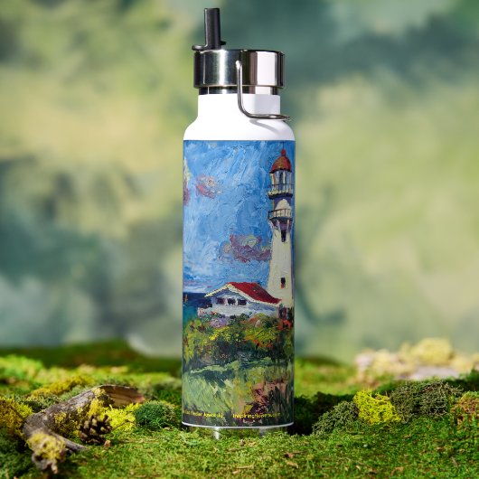 闇の水びんから光を照らす ウォーターボトル (アウトドア)