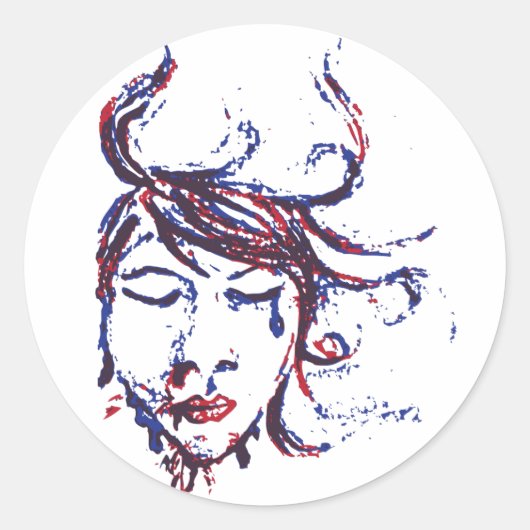 闇の水 ラウンドシール (正面)