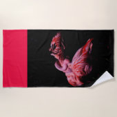 闇の炎 ビーチタオル (正面)