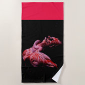 闇の炎 ビーチタオル (正面)