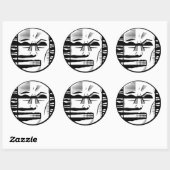 闇の男 ラウンドシール (シート)