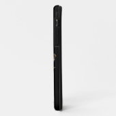 闇の背景に立ち向かうライオンフィッシュ Case-Mate iPhoneケース (裏面/左)
