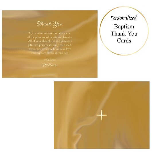 闇の金ゴールドと質素正バプテスマ サンキューカード