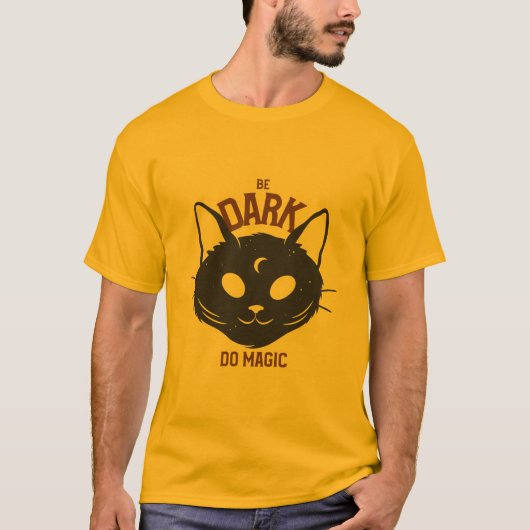 闇の魔法使いになれ Tシャツ (正面)