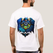 闇の《鳥》ハヤブサ – 空の守護者» Tシャツ (裏面)