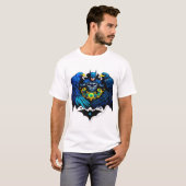 闇の《鳥》ハヤブサ – 空の守護者» Tシャツ (正面フル)
