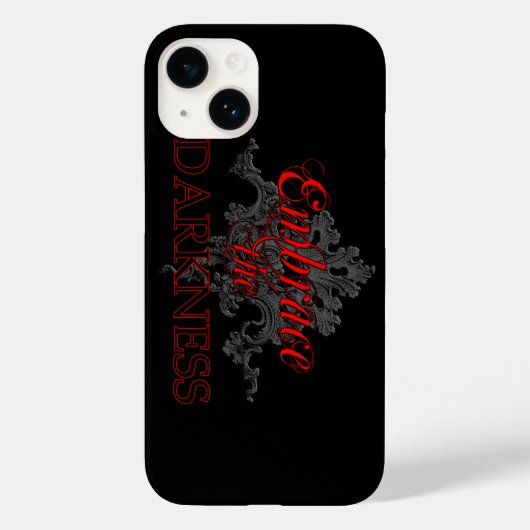 闇のiPhone 6ケースを受け入れる Case-Mate iPhoneケース (裏面)