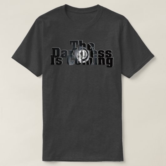 闇は来の Tシャツ (デザイン正面)