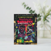 闇への冒険#9、金ゴールド時代のホラーカバー ポストカード (スタンド正面)