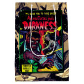 闇への冒険#9、金ゴールド時代のホラーカバー ミディアムペーパーバッグ (裏面)