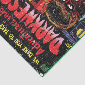 闇への冒険#9、金ゴールド時代のホラーカバー 薄葉紙 (詳細)