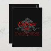 闇を受け入れる ポストカード (正面/裏面)