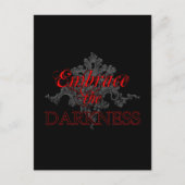 闇を受け入れる ポストカード (正面)