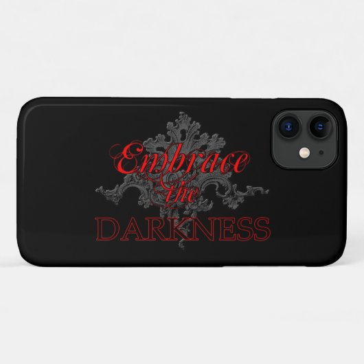 闇を受け入れる Case-Mate iPhoneケース (裏面(横))