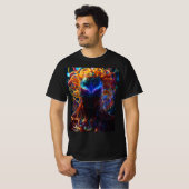 闇を受け入れる：Venom Symbiote Men's T-Shirt Tシャツ (正面フル)
