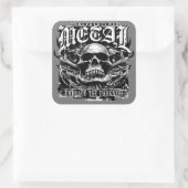 闇を受け入れ、金属を解き放つ スクエアシール (バッグ)