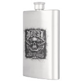 闇を受け入れ、金属を解き放つ フラスク (左)