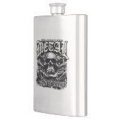 闇を受け入れ、金属を解き放つ フラスク (左)