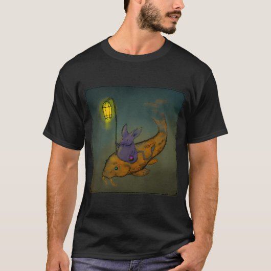 闇を照らす光 Tシャツ (正面)