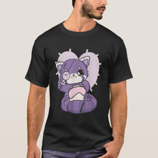闇カワイイ レッドパンダ ゲーマー ヘラ オタク アニメヌゴット Tシャツ