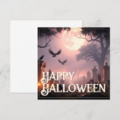 闇夜のハロウィン、魔力が目覚める (正面/裏面)