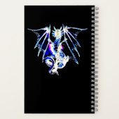 闇潮竜 深海の怪獣 神話的 深淵アート ノートブック (裏面)