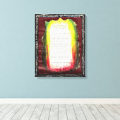 闇離れが光に入る キャンバスプリント (インサイチュ (ウッドフロア))