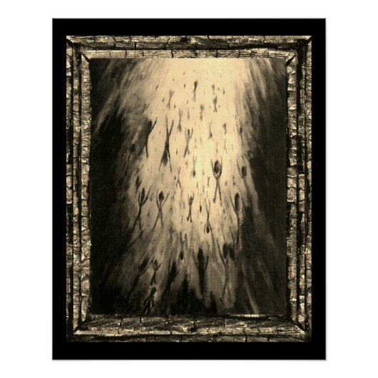 闇離れが光に入る ポスター (正面)