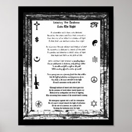 闇離れが光に入る ポスター