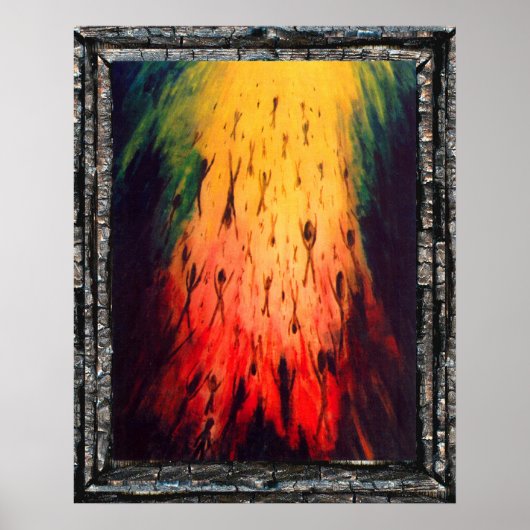 闇離れが光に入る ポスター (正面)