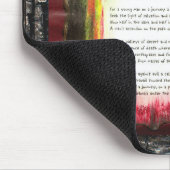 闇離れが光に入る マウスパッド (コーナー)